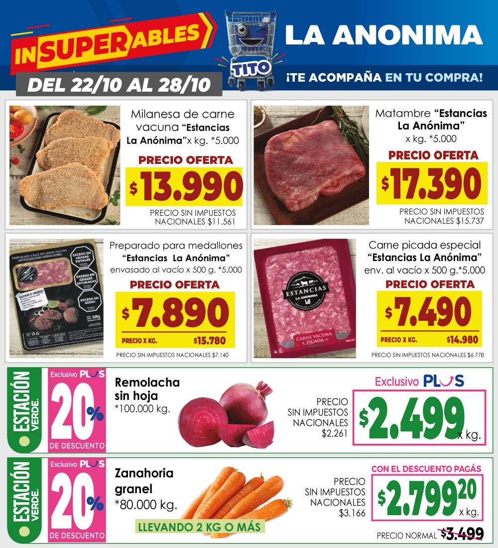La Anonima 22-10 AL 01-11